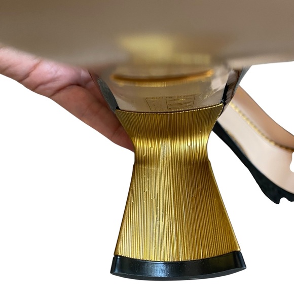 Gucci Vernice Pearl Arielle Mary Jane Pumps US 9.5 EU 39.5 Black Leather NEW - Picture 15 of 15